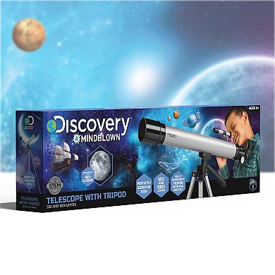 Discovery Mindblown Telescope with Tripod, 50X and 100X Lenses