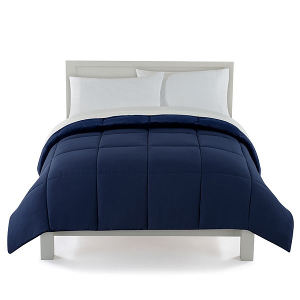 The Big One® Supersoft and Cozy Reversible Comforter - Navy (KING)