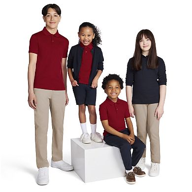 Boys 4-20 IZOD Flat Front Comfort Waistband Pants in Regular, Slim & Husky