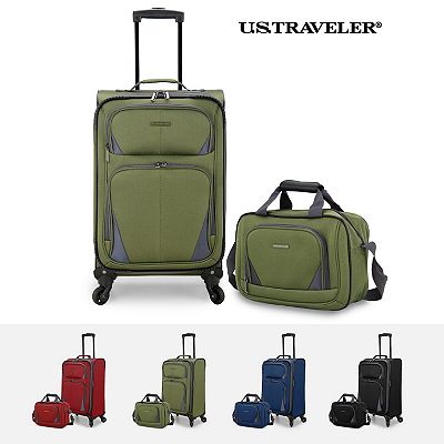 US Traveler Forza 2-Piece Expandable Softside Luggage Set