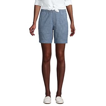 Petite Lands' End Pull-On Chino Shorts