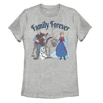 Disney's Frozen 2 Juniors' Family Forever Group Shot Tee