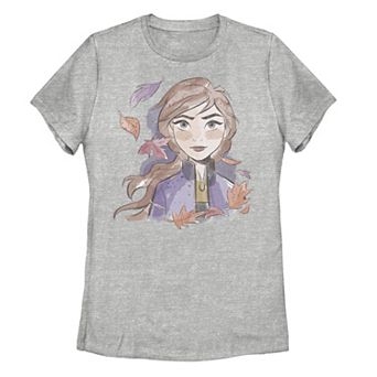 Disney's Frozen 2 Anna Watercolor Juniors' Tee