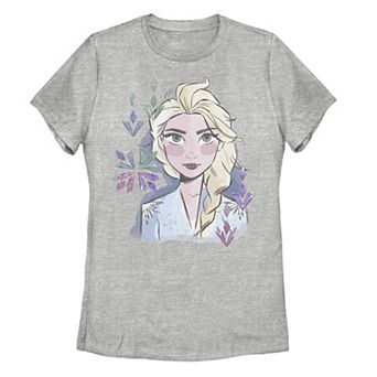 Disney's Frozen 2 Elsa Watercolor Juniors' Tee