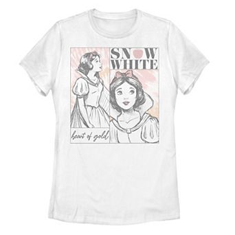 Disney's Snow White Juniors' "Heart Of Gold" Tee