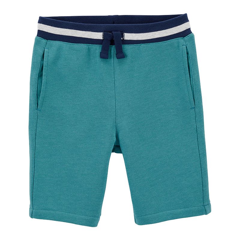 65189490 Baby Boy Carters Green Pull-On French Terry Shorts sku 65189490