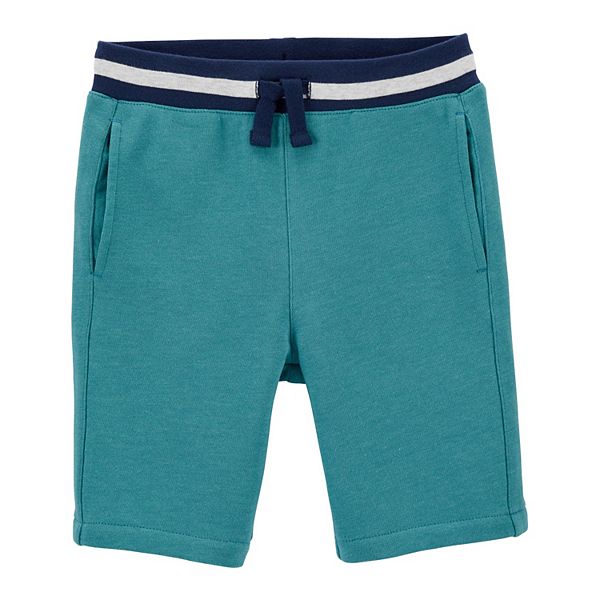 Carter's baby boy blue Pull-On Chambray Shorts 