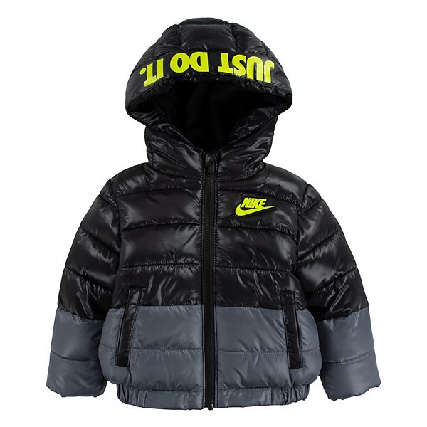 Baby Boy Nike Colorblock Puffer Heavyweight Jacket