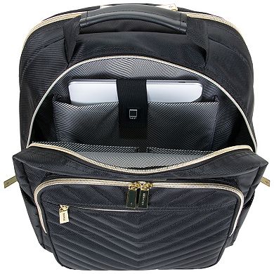 Kenneth Cole Reaction Chelsea Chevron 15-Inch Laptop and Tablet Backpack