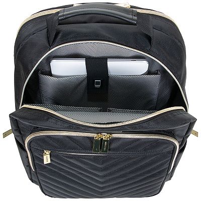 Kenneth Cole Reaction Chelsea 2 Piece Softside Spinner Luggage and Laptop Backpack Set