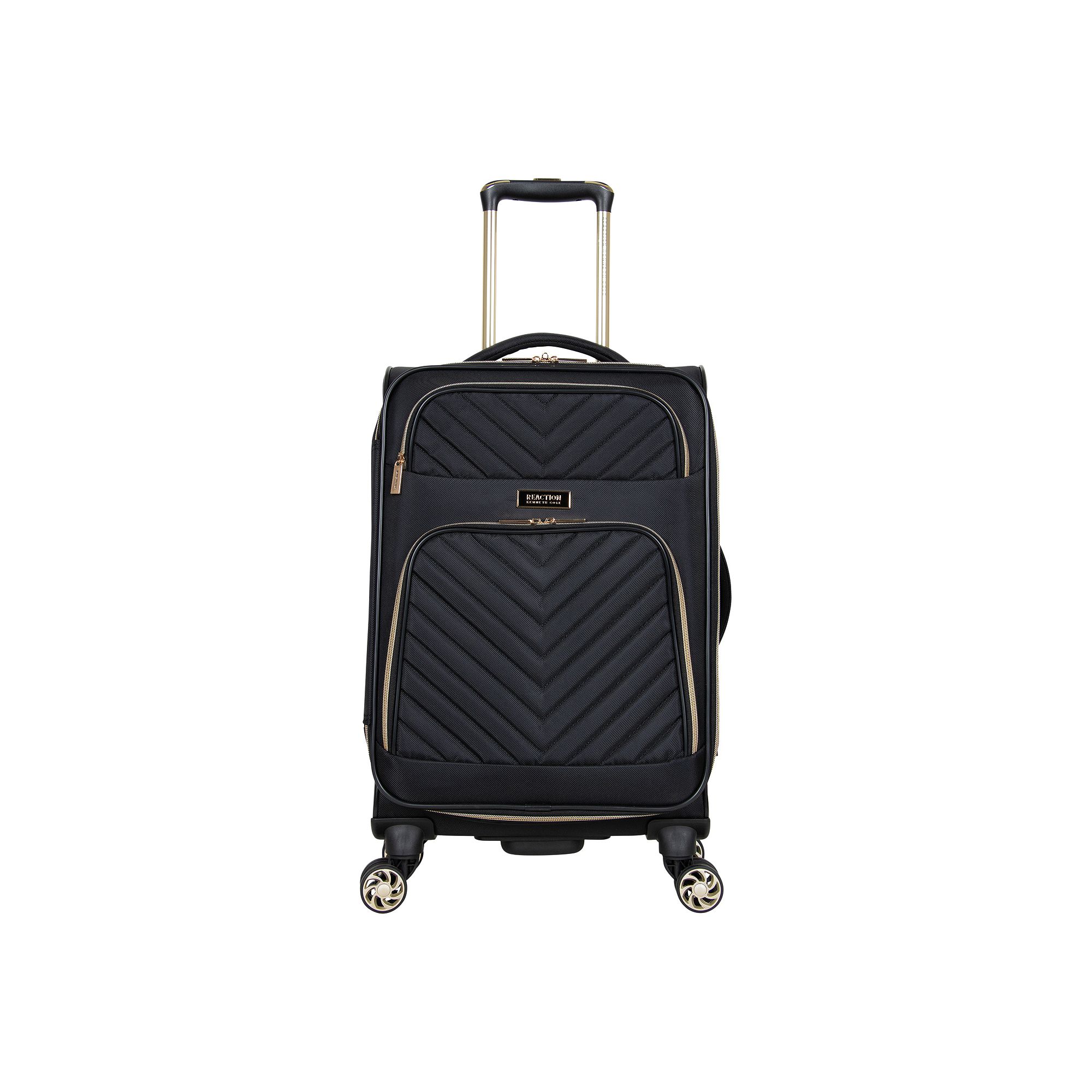 Kenneth Cole Reaction Chelsea Chevron Softside Expandable Spinner Luggage, 