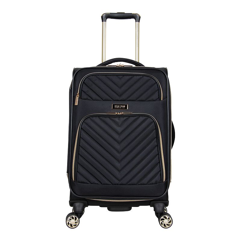 Kenneth Cole Reaction Chelsea Chevron Softside Expandable Spinner Luggage, 