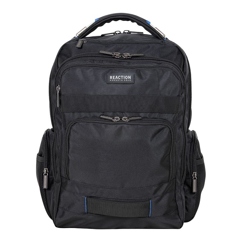 Kenneth Cole Reaction ProTec RFID-Blocking Laptop Travel Backpack, Black