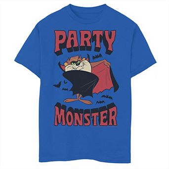 Boys 8-20 Looney Tunes Tasmanian Devil Party Monster Tee