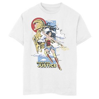 Boys 8-20 DC Comics Wonder Woman 1984 Fight For Justice Graphic Tee