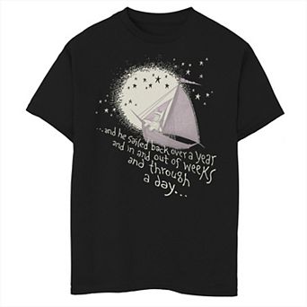 Boys 8-20 Where The Wild Things Are Sailed Graphic Tee