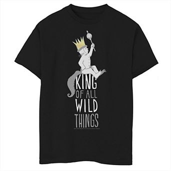 Boys 8-20 Where The Wild Things Are King Of All Wild Things Graphic Tee