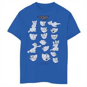 Boys 8-20 Tom And Jerry Tom Character Graphic Tee