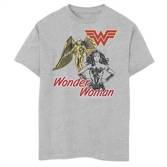 Boys 8-20 Wonder Woman Double Pose Graphic Tee