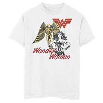 Boys 8-20 Wonder Woman Double Pose Graphic Tee