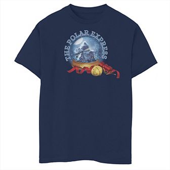 Boys 8-20 The Polar Express Snowy Mountain Graphic Tee
