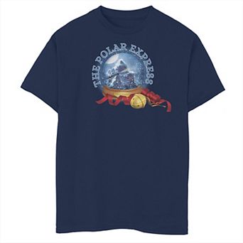 Boys 8-20 The Polar Express Snowy Mountain Graphic Tee
