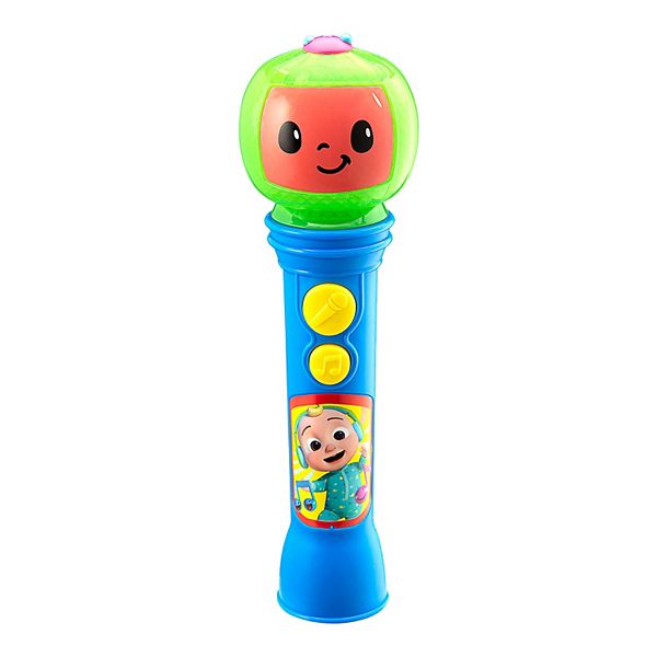 Portable Bluetooth Party Speaker with Microphone for Kids eKids Cocomelon Karaoke Machine Built-in Cocomelon Songs and Speaker with USB Port to Play Music 