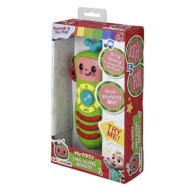 My First Cocomelon Sing Along Remote Interactive Baby Toy