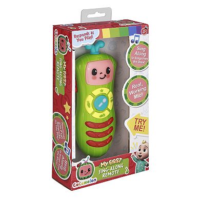 My First Cocomelon Sing Along Remote Interactive Baby Toy