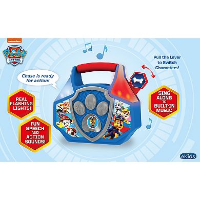 KIDdesigns PAW Patrol Mini Boombox Interactive Music Toy