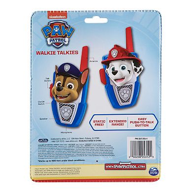 KIDdesigns PAW Patrol Walkie Talkies