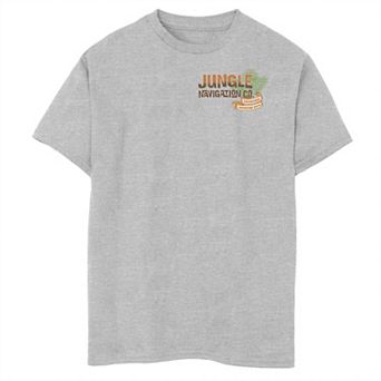 Disney's Jungle Cruise Boys 8-20 "Jungle Navigation Co." Left Chest Tee