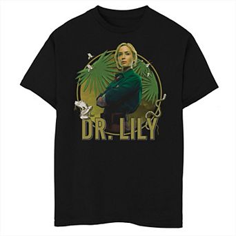 Disney's Jungle Cruise Boys 8-20 Dr. Lily Circle Portrait Tee