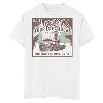 Disney's Jungle Cruise Boys 8-20 Your Dreamboat Has Arrived Tee