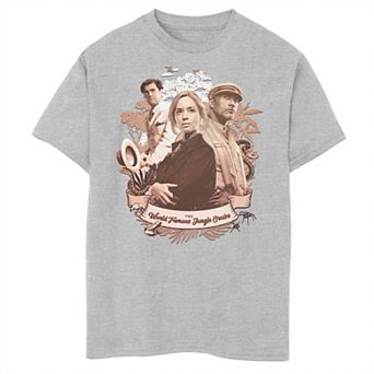 Disney's Jungle Cruise Boys 8-20 Crew Portrait Tee