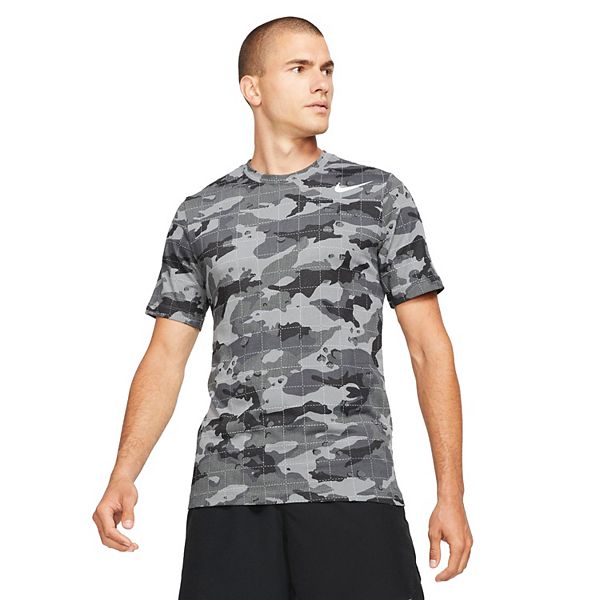 Nike camo store dri fit shirt