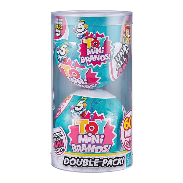 Zuru 5 Surprise Mini Fashion Series 2 Surprise Capsule Kids Toy 3+ 2PK 1EA