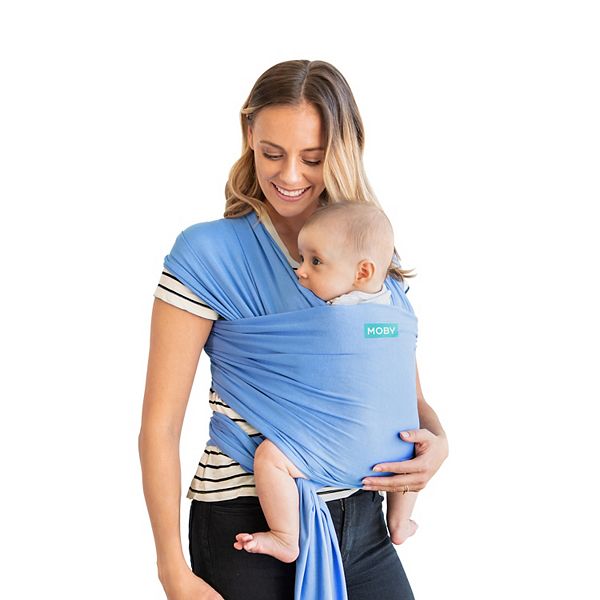 Moby Wrap Fit Hybrid Baby Carrier in Grey - Walmart.com