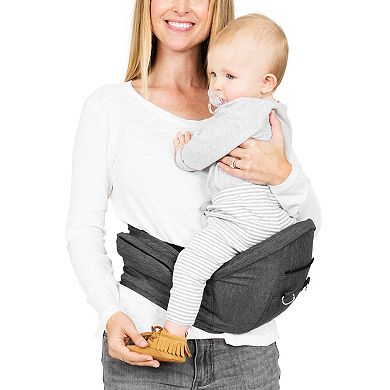 MOBY Wrap 2-in-1 Baby Carrier + Hip Seat