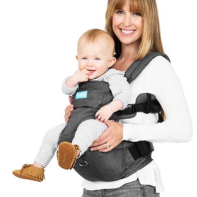 MOBY Wrap 2-in-1 Baby Carrier + Hip Seat