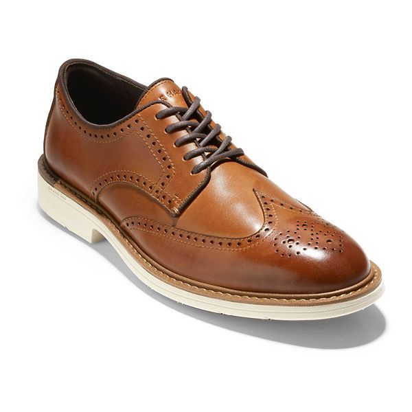 Cole Haan Go-To Men's Leather Wingtip Oxford Shoes