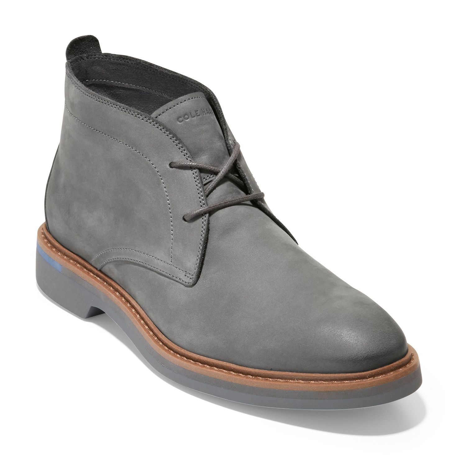 cole haan boots grey