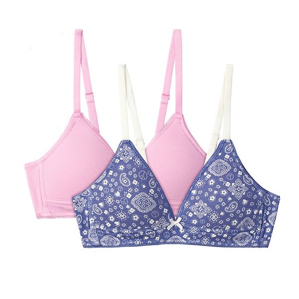 Girls So® 2-pack Wire Free Bras