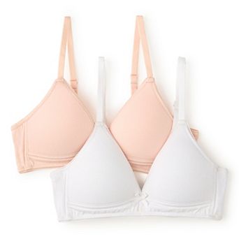 Girls SO® 2-Pack Wire Free Bras