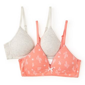 Girls SO® 2-Pack Wire Free Bras