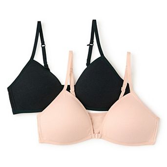 Girls SO® 2-Pack Wire Free Front Close Bra