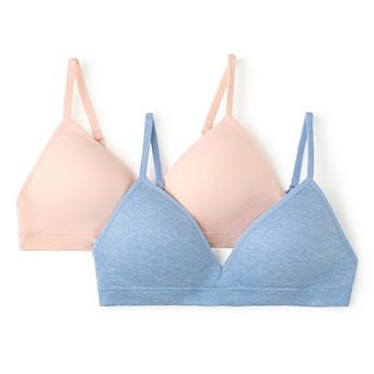 Girls SO® 2-Pack Molded T-Shirt Bras