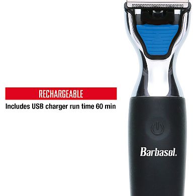 Barbasol Face & Body Power Single-Blade Trimmer