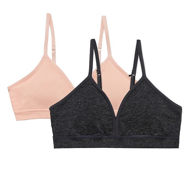 Girls SO® 2-Pack Seamless Triangle Bras