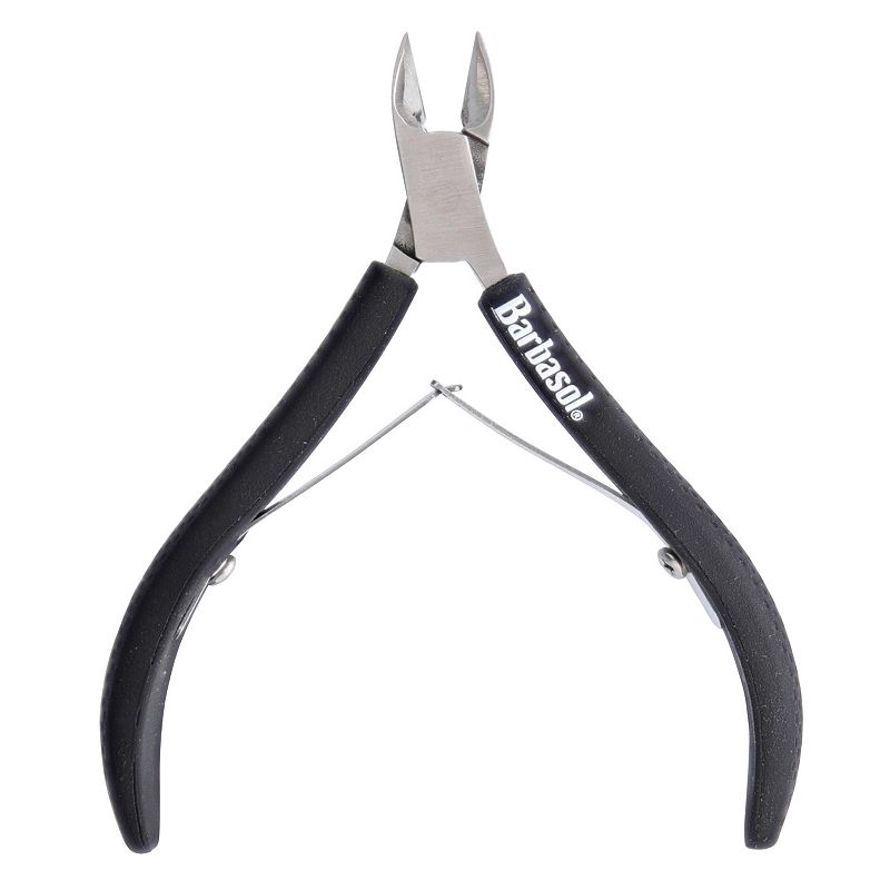 Cuticle Nipper with Rubberized Grip, Multicolor